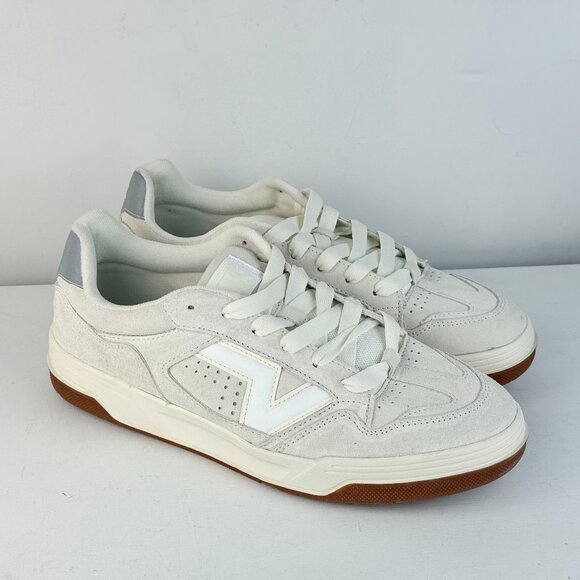 Men's 11.5 Women's 13 - VANS Upland Egret White Suede Shoe - 721356